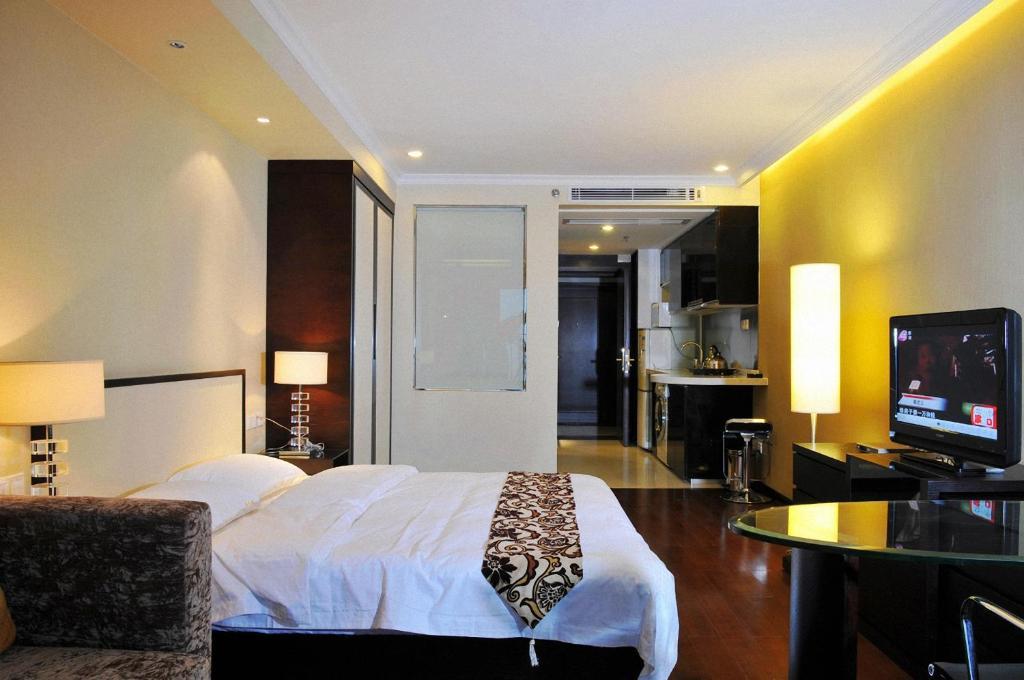 Guangzhou Meiyijia Hotel Apartment - Zhujiang Xinan Branch Quảng Châu Phòng bức ảnh